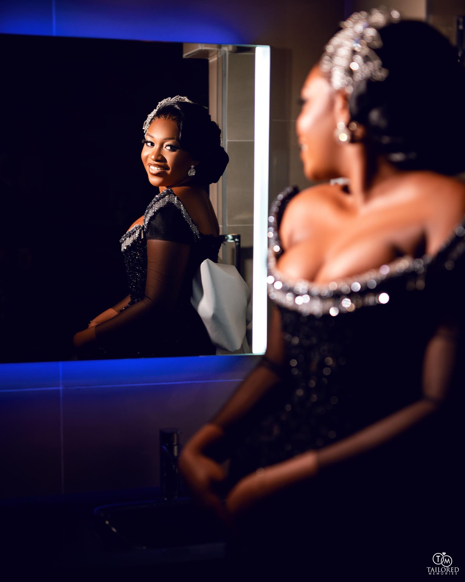 Exquisite Kente Wedding Gowns
